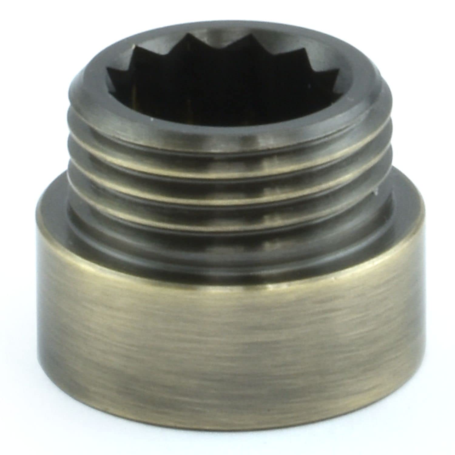 Hot Flow | 10mm Rigid Radiator Valve Extensions 1/2 inch BSP (Antique Brass)