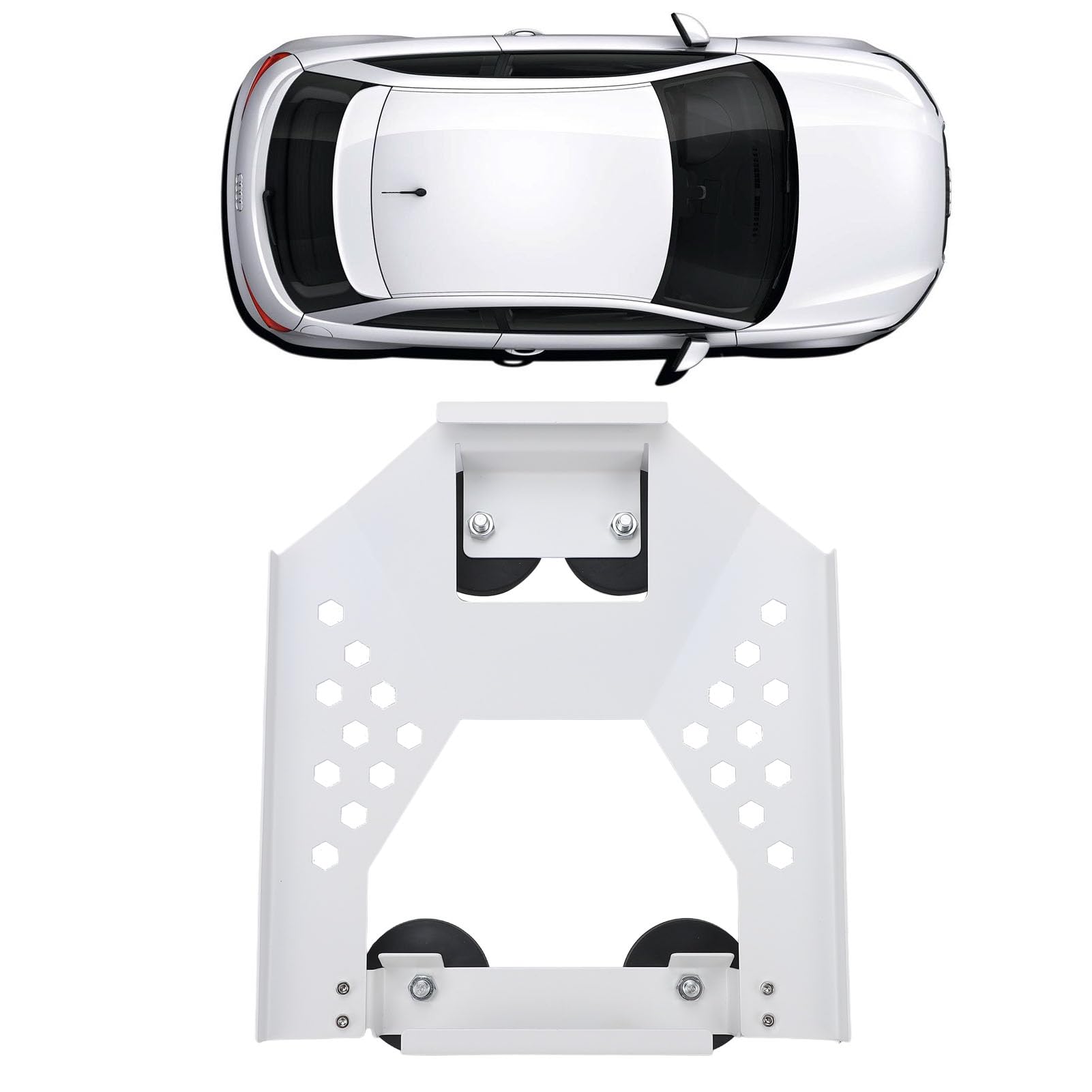 Supporto Magnetico da Tetto per Auto da 264 Libbre per Antenna Radio Satellitare con Base Protettiva in Gomma con Rivestimento a Prova di Luce Solare per Yacht SUV