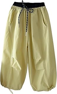 Pantalones de chándal informales para niños, pantalones de lino para niñas, pantalones de verano, pantalones de tela, cómodos, transpirables, pantalones deportivos, cintura elástica