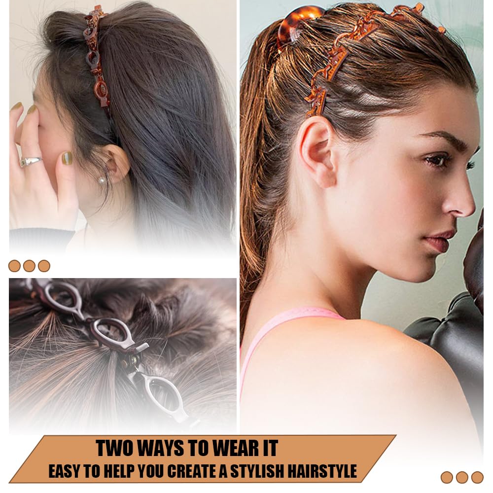 TRKETK 4 Pcs Double Bangs Hairstyle Hairpin - Image 4