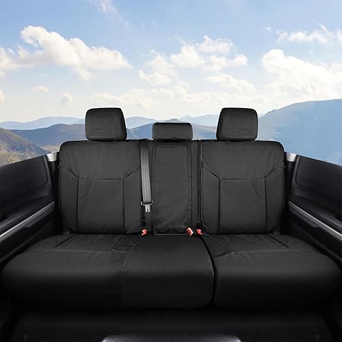 Miniatura 6 de Truckiipa Fundas de asiento trasero para Dodge Ram, fundas de asiento automotriz para automóviles y camiones, cubierta de asiento de automóvil para