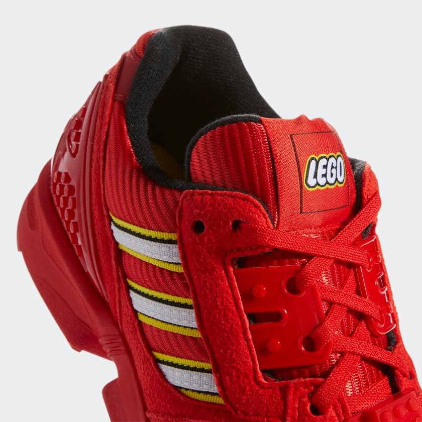 Vista 8 de adidas ZX 8000 x Lego Zapatos Niños, Active RedCloud WhiteActive Red