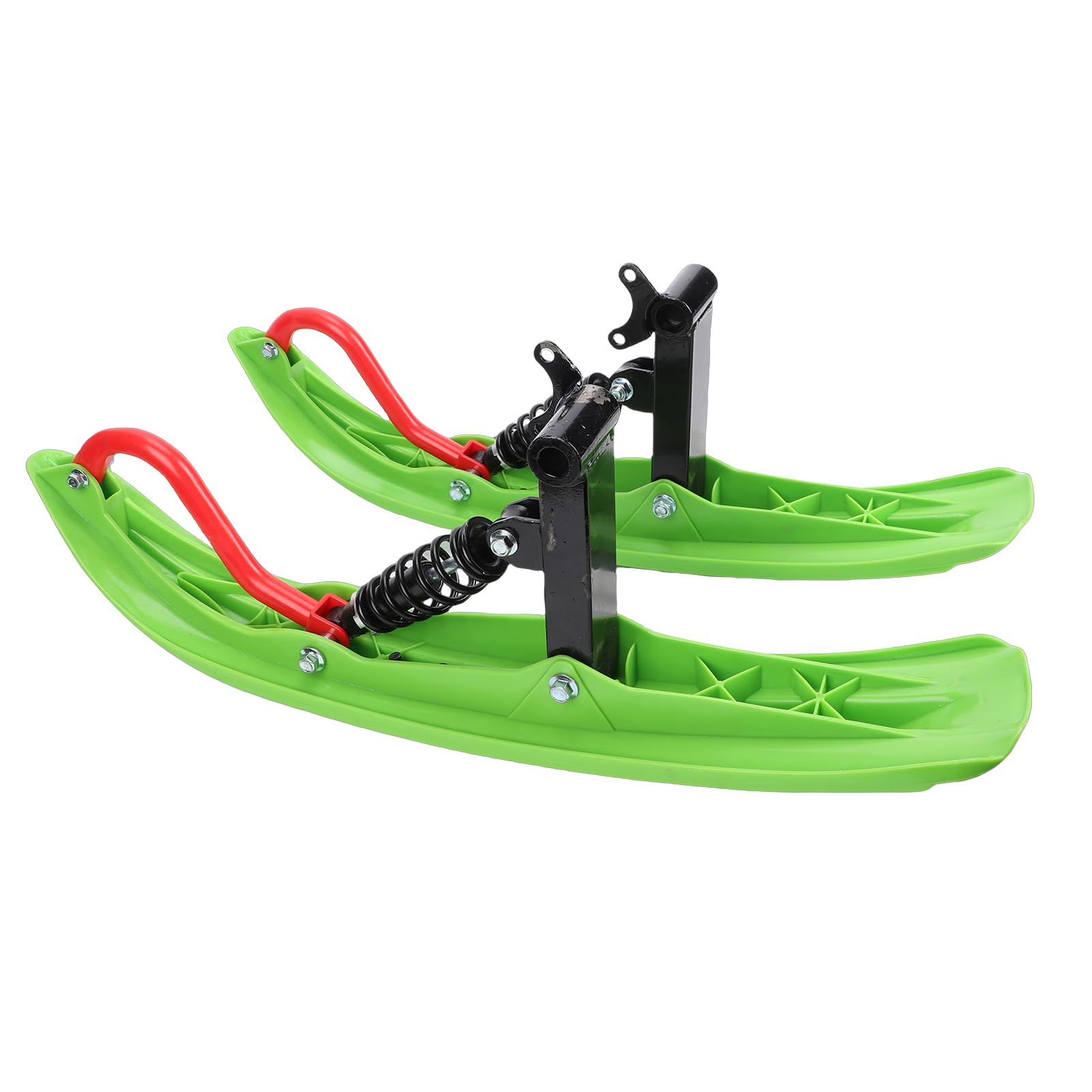Cocoarm Planche de Luge pour VTT, Version avec Frein à Disque, Construction Durable en Métal et ABS, Idéale pour la Neige et la Boue avec stabilité et Adhérence Améliorées pour Les VTT