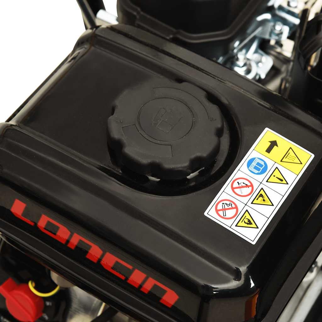vidaXL Quitanieves y Barredora de Gasolina 2 en 1 Nieve Modo Arranque Cepillo Césped Escoba Jardín Herramienta Limpieza Hojas 6,5 HP