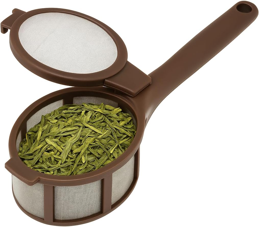 2 Pack Coffee/Tea Brew Stick Infuser – Single Cup Reusable Filter Spoon with Fine Mesh, BPA-Free, Easy Swivel Top – 5.25" Long Portable Coffee Maker for Travel, Work & Home image 2 of 7 B0FGKVQS8W