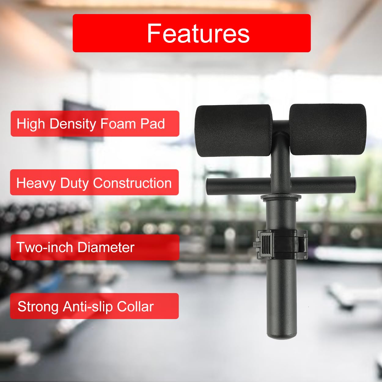 Tib Bar by SEWD – Tibialis Trainer for Calf and Shin Strength Training – Tibialis Anterior Training Equipment Fits 2