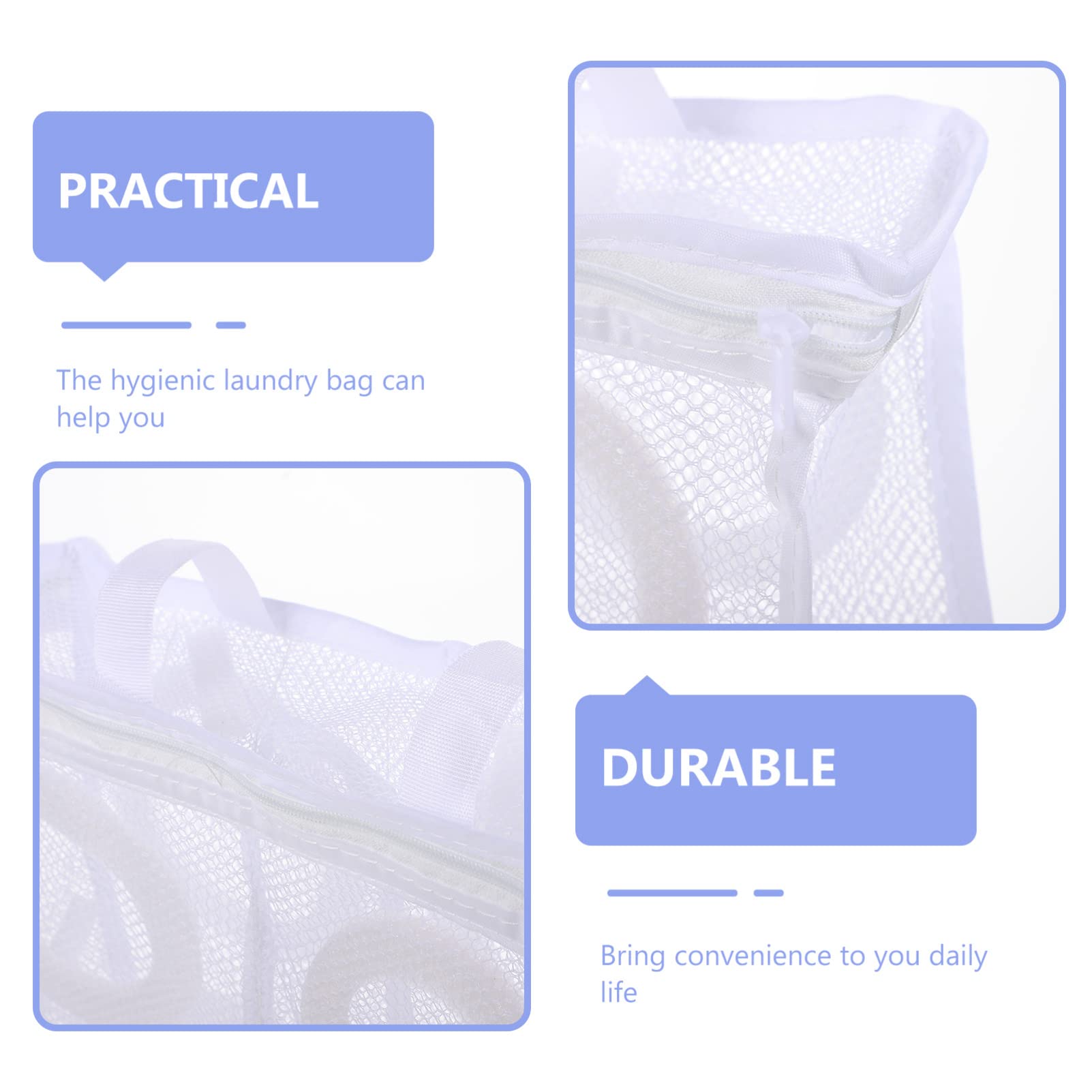 PRETYZOOM 3 Set Sacchetti Lavaggio Scarpe Borse Per Sneakers Resistenti E Riutilizzabili Per Pulizia E Asciugatura Scarpe Organizzazione Viaggio E Casa 2 Pezzi*3