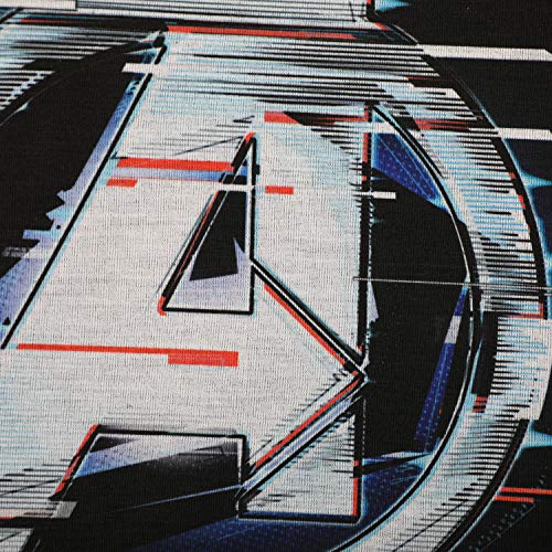 Image of Marvel Avengers by Wear Your Mind Boy's Animal Print Regular fit T-Shirt (DMA0089.2 3-4Y Black 4 3-4Y)