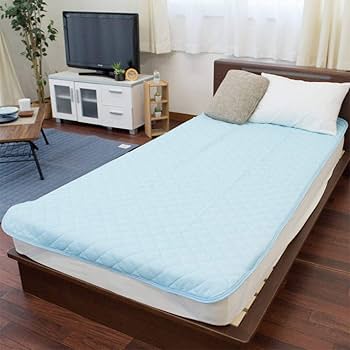 星のやすらぎ　汗取り　敷きパッド　ダブル 星のやすらぎ リバーシブル敷きパッド 綿サッカー織