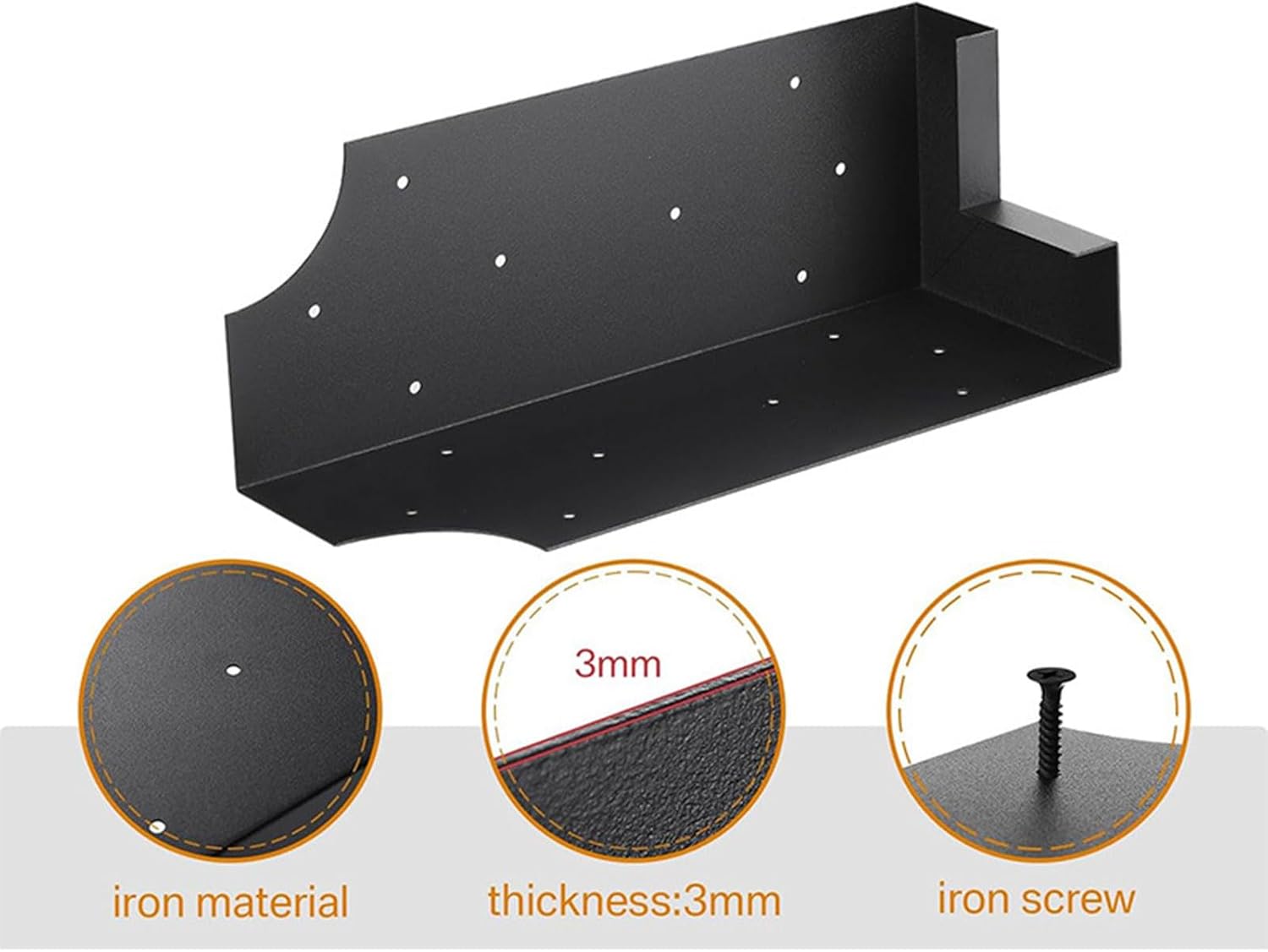4pcs Garden Bed Corner Brackets Heavy Dutys Raised Metal Garden Corner Brackets for Vegetable Planter Fasteners with Screws Sheet