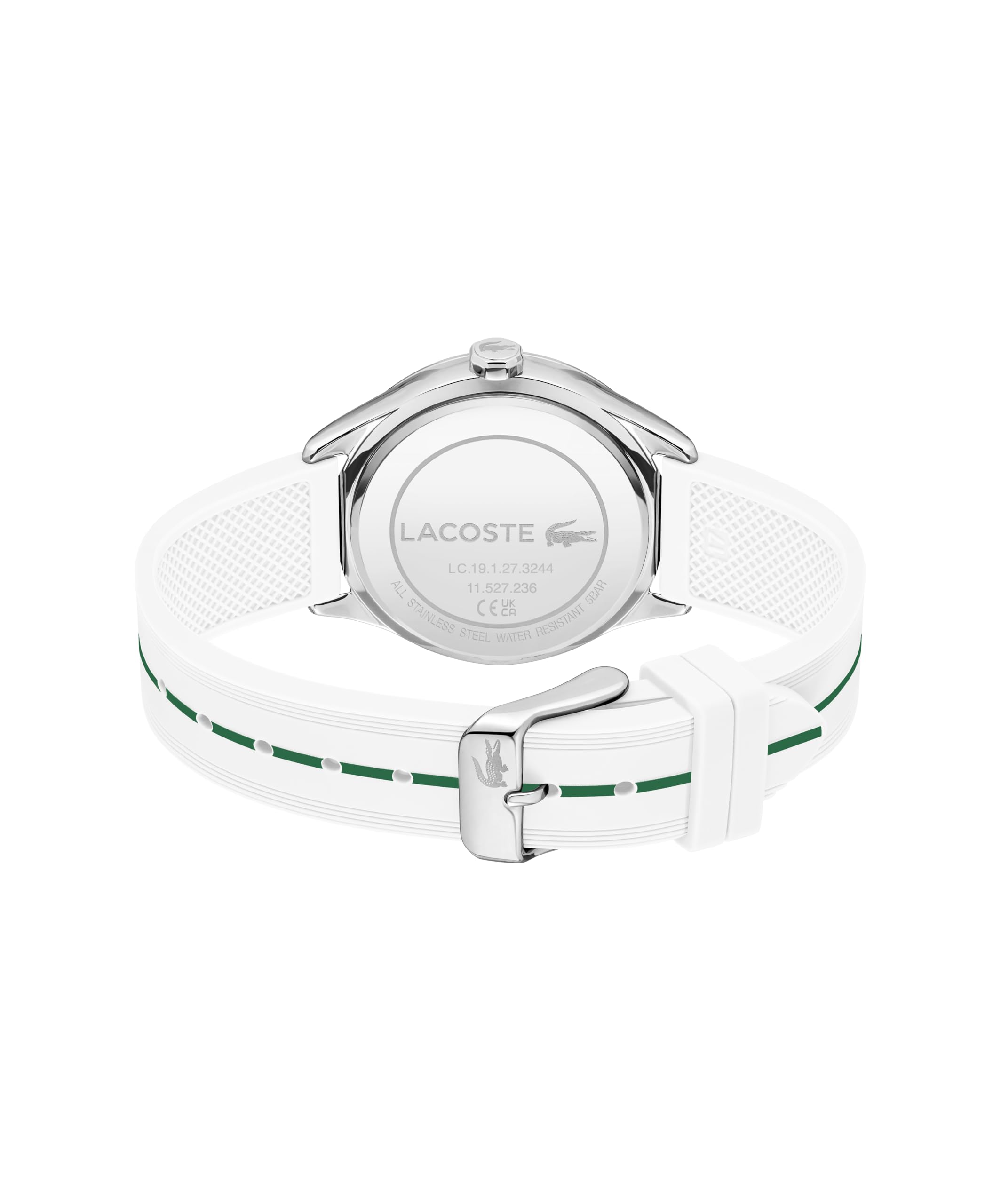 Lacoste Orologio con Movimento al Quarzo a Tre Lancette da Donna Collezione BILLIE con Cinturino in Silicone - Disponibile in versone Bianca, Rosa o Nera