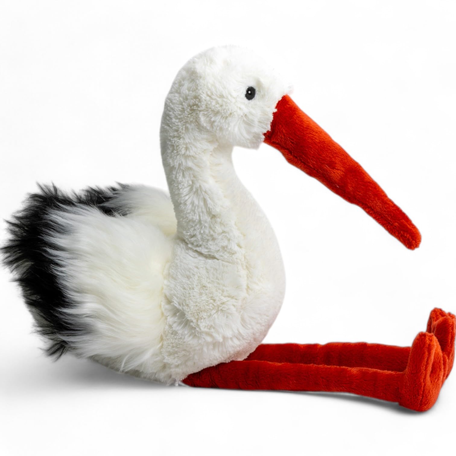 Amazon.co.jp: コウノトリ 40cm ぬいぐるみ 3614 : おもちゃ