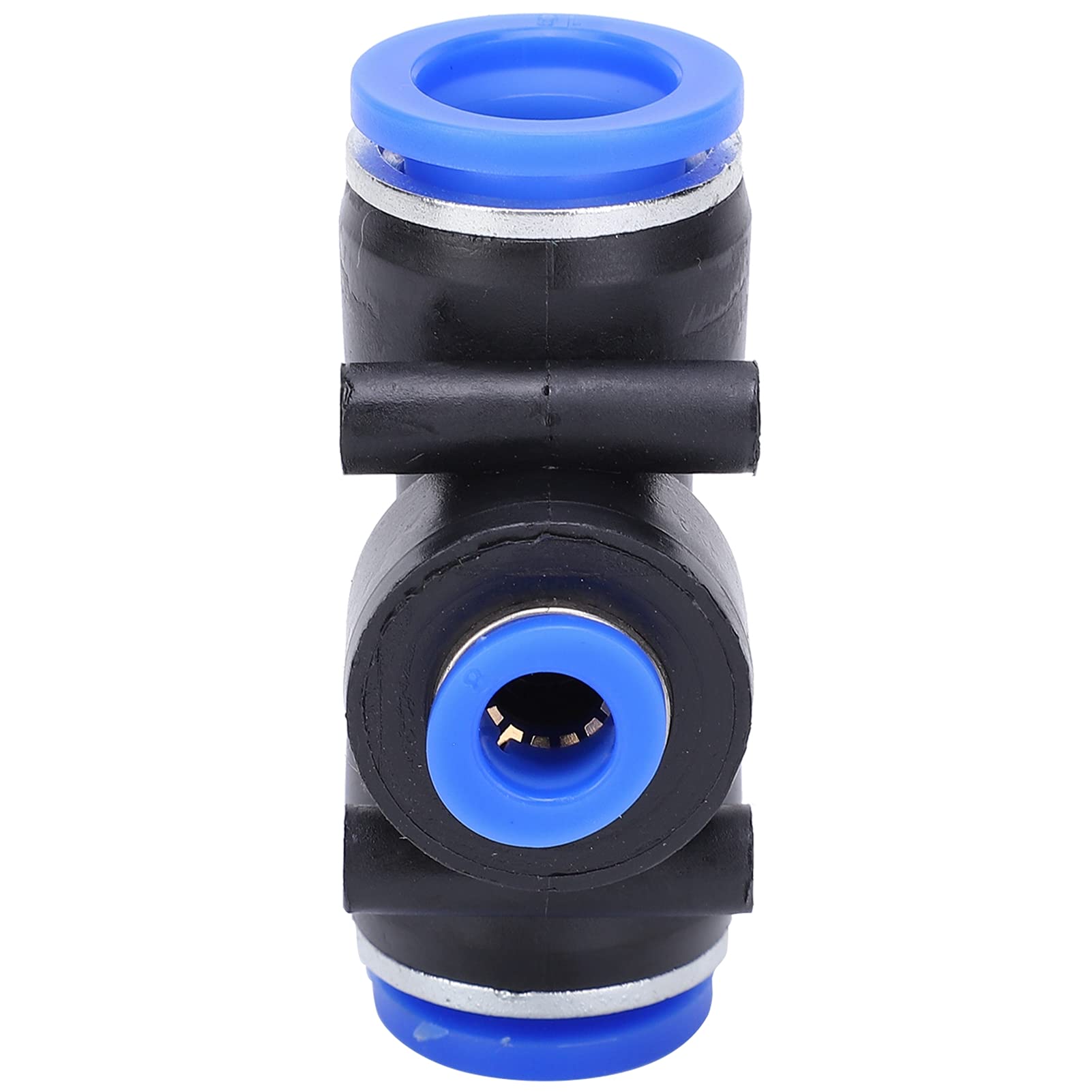 Garosa Conector Rápido Neumático de 3 Vías, Paquete de 25, Unión Tipo T