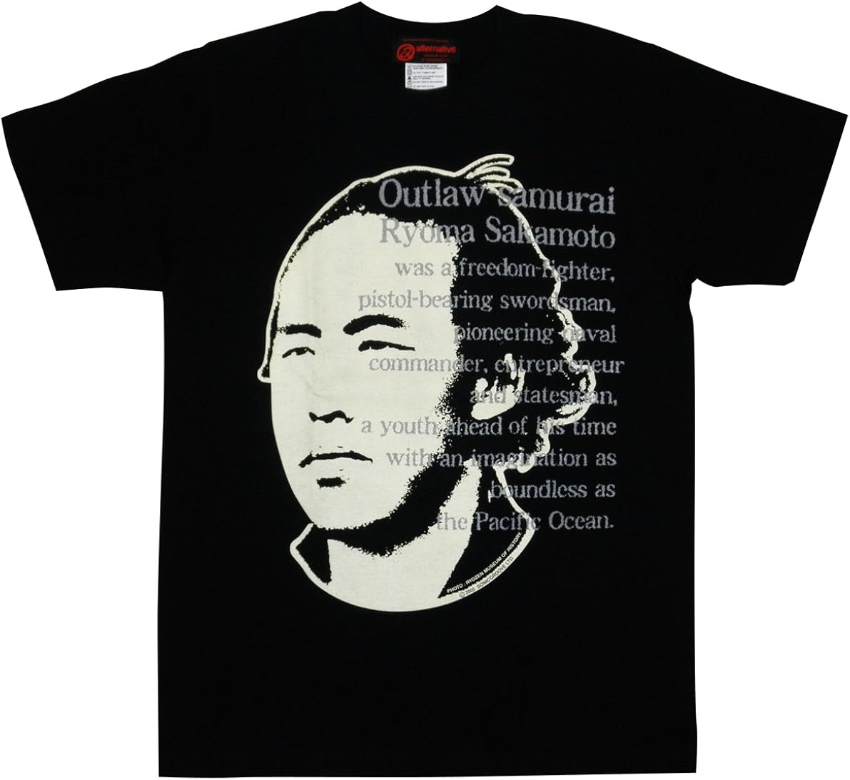 Amazon 坂本龍馬 アウトローサムライtシャツ メンズ 黒 白 S 黒 オリジナルプリント 通販 Amazon 坂本龍馬 アウトローサムライtシャツ メンズ 黒 白 S 黒 オリジナルプリント 通販