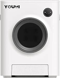 YOUMI 猫自動トイレ 猫トイレ 自動清掃 脱臭 センサー付き 静音