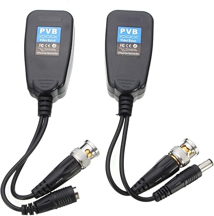 Bomcomi 1 Par CAT5e 6 Conectores RJ45 Doble Twisted Cables del transmisor de v?deo HD de energ?a Balun Bomcomi 1 Par CAT5e 6 Conectores RJ45 Doble Twisted Cables del transmisor de v?deo HD de energ?a Balun