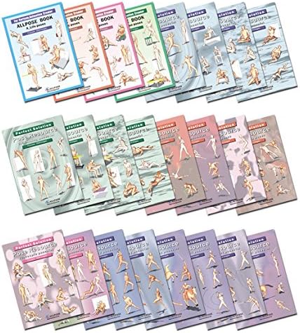 ALLPOSE Pose Resource Book Set - All 24 Books Paperback – January 1, 2011