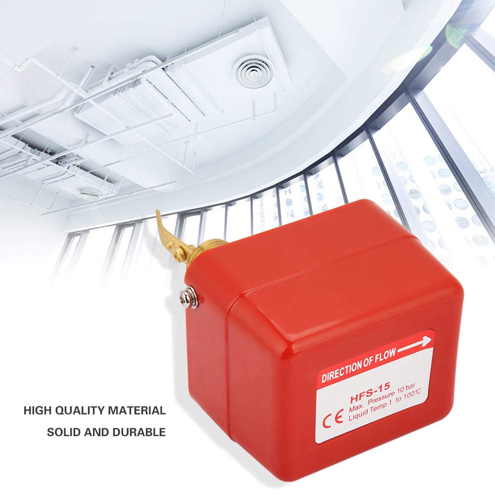 Regolatore di portata target a paletta Flussostato acqua per sistemi di trattamento dell'acqua Aria condizionata centralizzata HFS-15 1/2 "6-380V