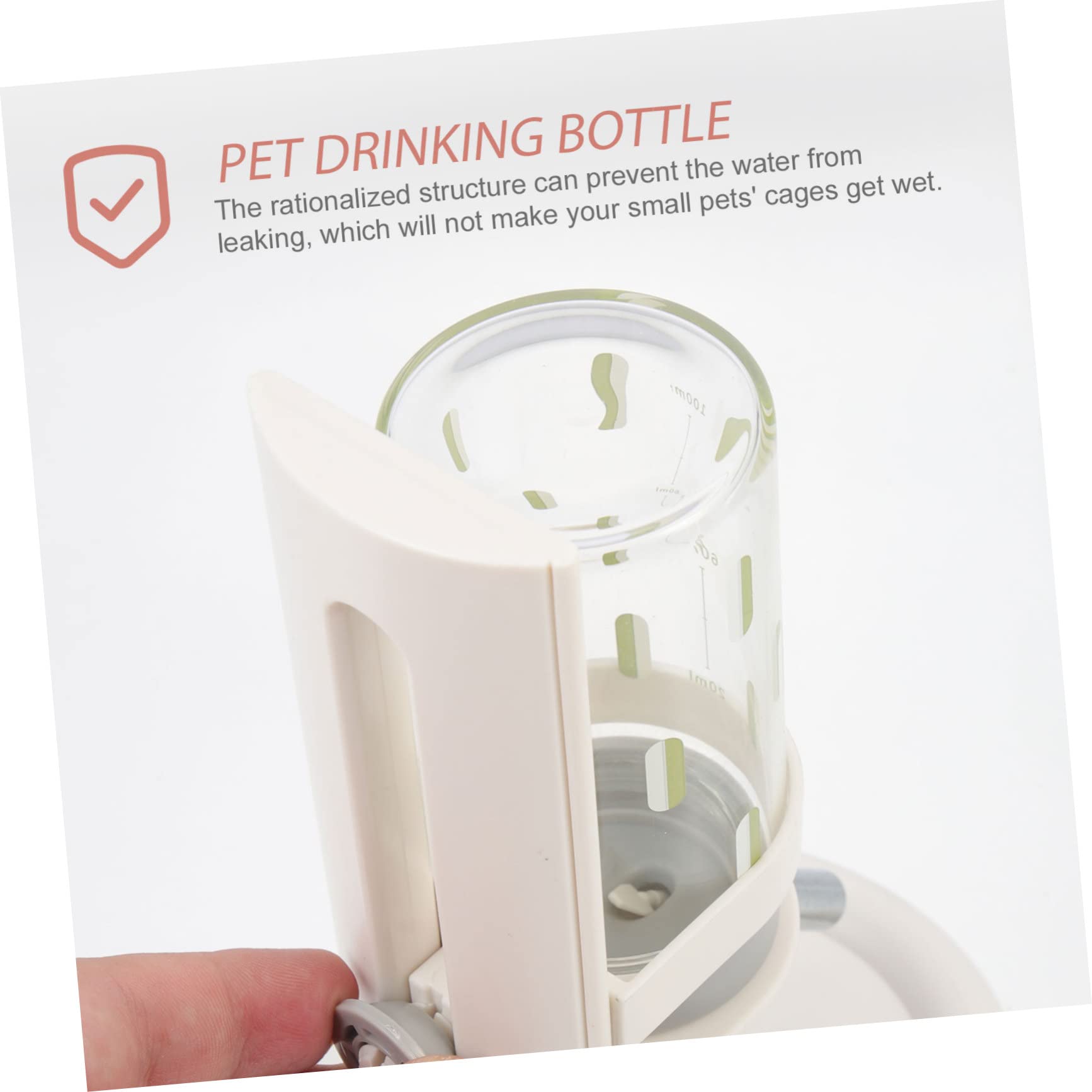 Hamster Wasserspender Mit Verstellbarem Halter Aus Umweltfreundlichem Material Für Kleine Haustiere Wie Kaninchen Und Welpen Automatisch Wassergebend