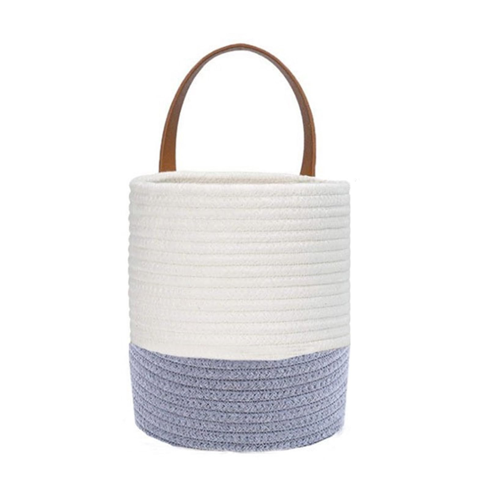 Imitation Rattan Woven Basket Decorative Organizer Wall Hanging Flowerpot Planter Plant Chlorophytum Storage Baskets Home Decor