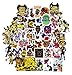 GTOTd Five Nights at Freddy's Sticker （50 PCS with 20p Horror Bendy Games Stickers） FNAF Gifts Merch für Laptop Stoßstange Computer Scrapbook Case Jungen Merchandise Dekorationen Geschenke