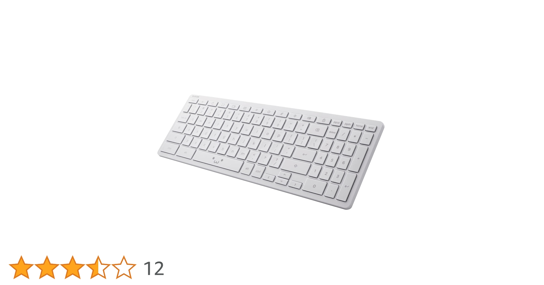 Amazon | ELECOM エレコム WWCB認証 Bluetoothキーボード TK-CB03BPGF