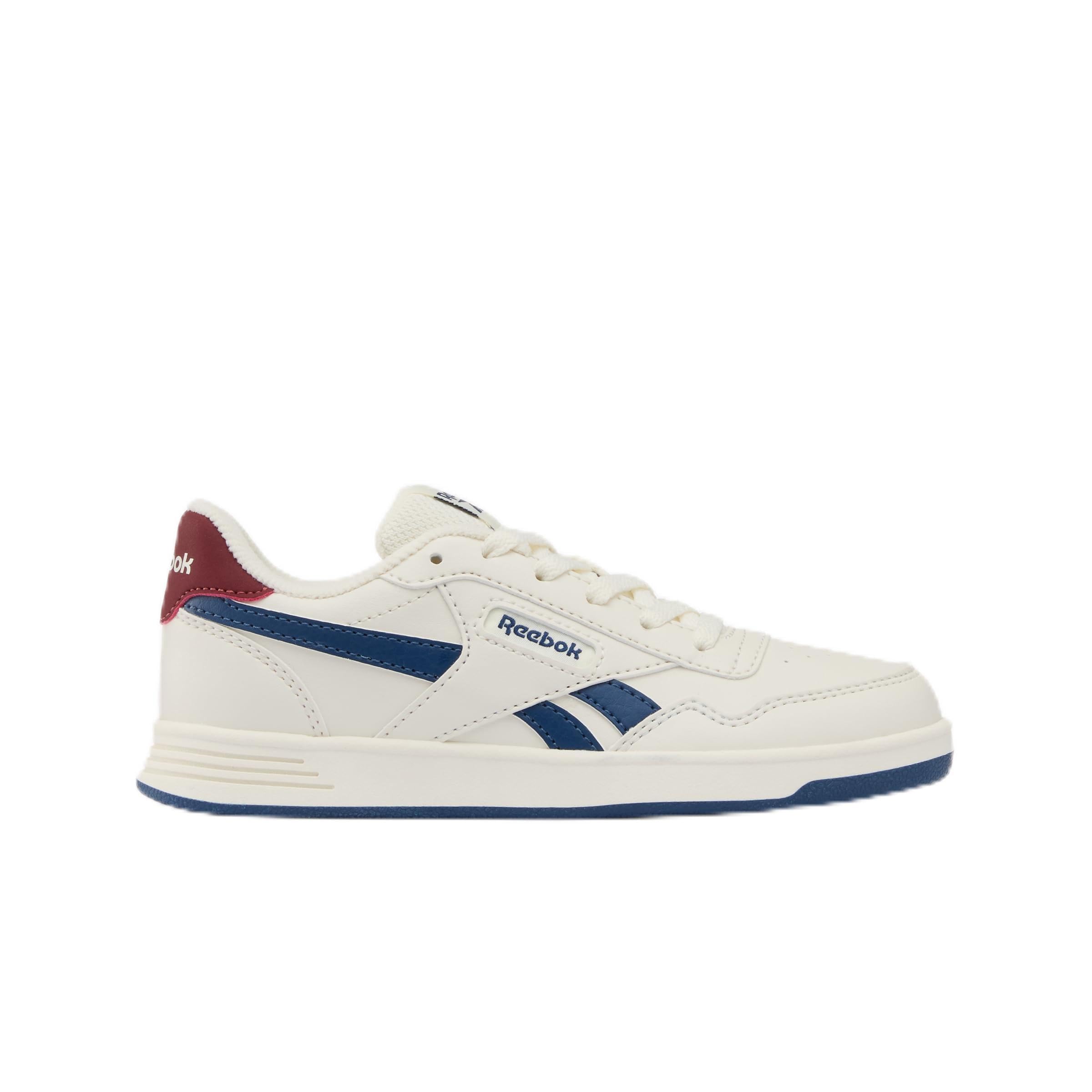 Reebok Court Advance Trainers, Chalk/Batik Blue/Classic Burgundy, 37 EU / 4 UK