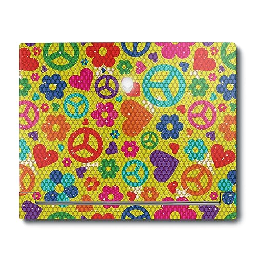 Image of MightySkins Skin Compatible with Alienware X16 R1 (2023) Full Wrap Kit - Peace Cloth | Protective, Durable, and Unique Vinyl Decal wrap Cover | Easy to Apply & Change Styles | Made in The USA