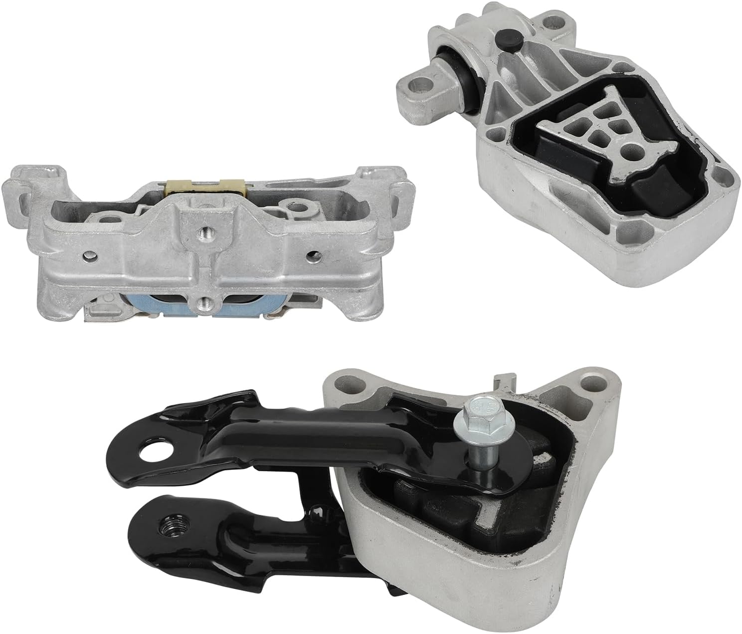 SCITOO Front Engine Motor Mount Set for Mercedes-Benz B250 2013-2016, for Mercedes-Benz CLA250 2014-2019 A4076 A4050 A4049