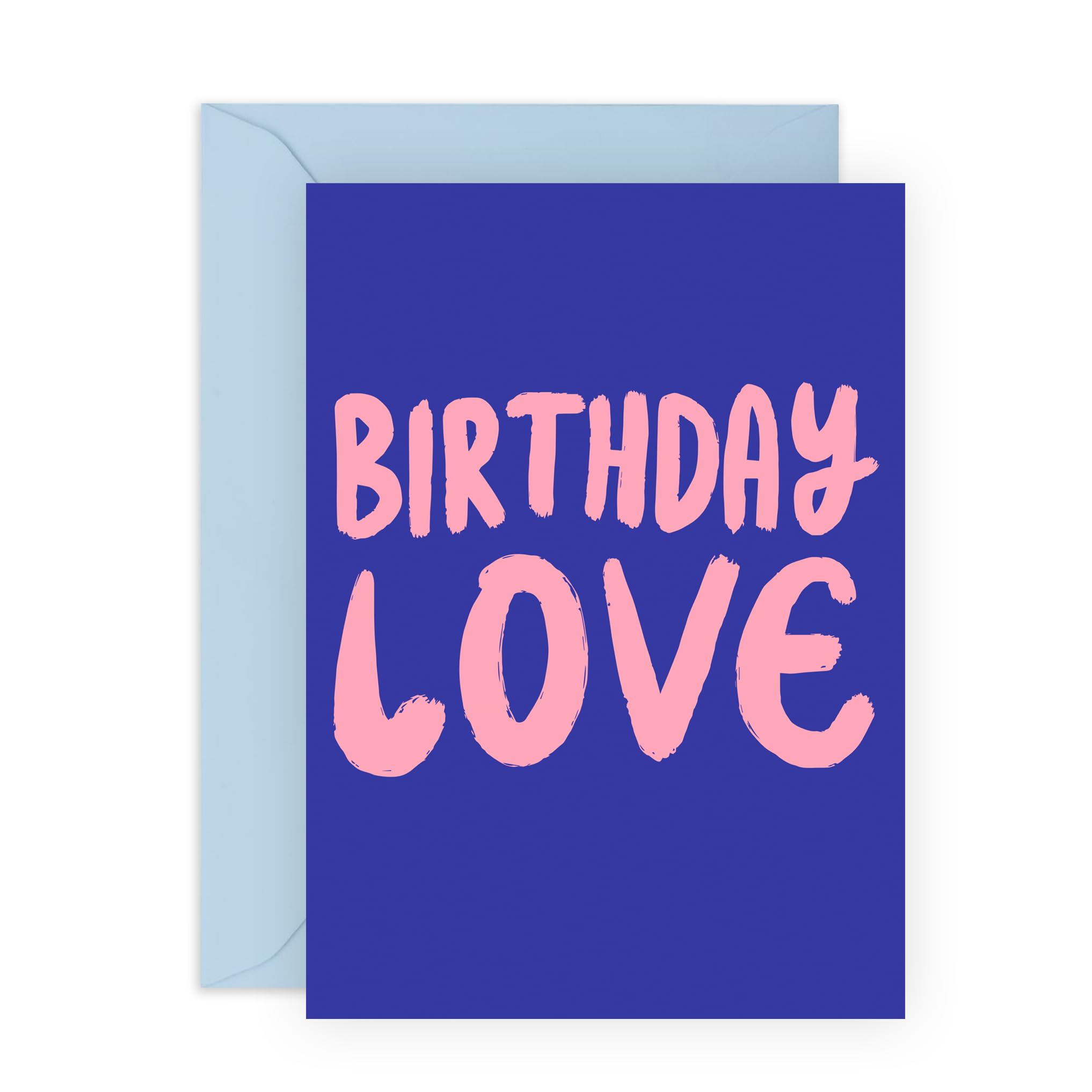 Birthday Card for Him Her – HBD Love - Gift For Wife, Husband, Girlfriend, Boyfriend, Partner, Fiance, Son, Daughter, Kids, Niece, Nephew, Family -