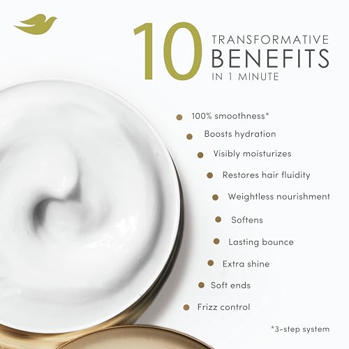 Dove Hair Hyaluronic Moisture for Dry Hair 10-in-1 Hydrating Hair Mask with Bio-Protein Care Technology and Hyaluronic Serum 9.2 Fl Oz — view 4