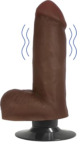 Miniatura 6 de Jock Dark Vibrador Consolador con Bolas - 11 Pulgadas