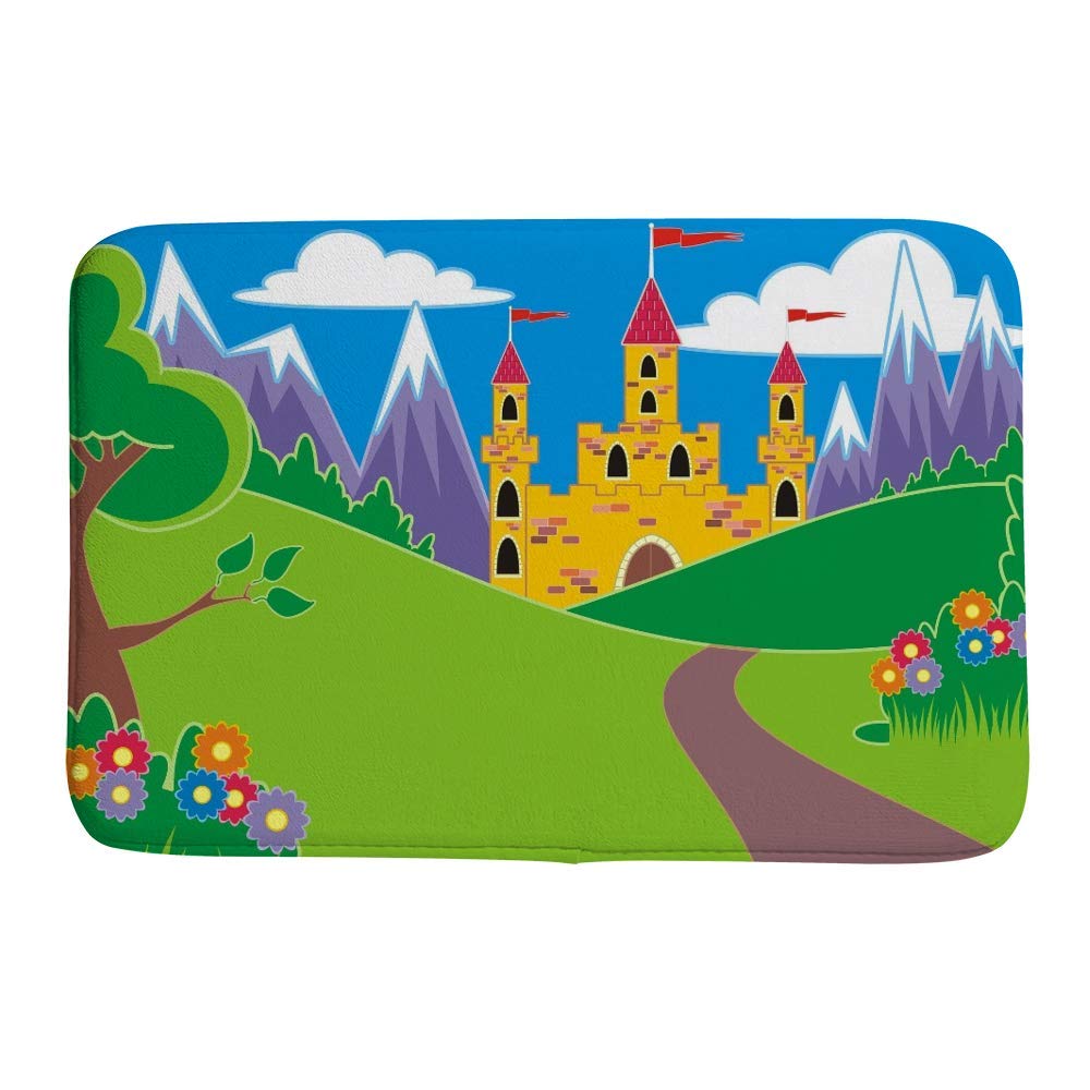 Tapis de bain de douche en velours pour sortie de bain confortable