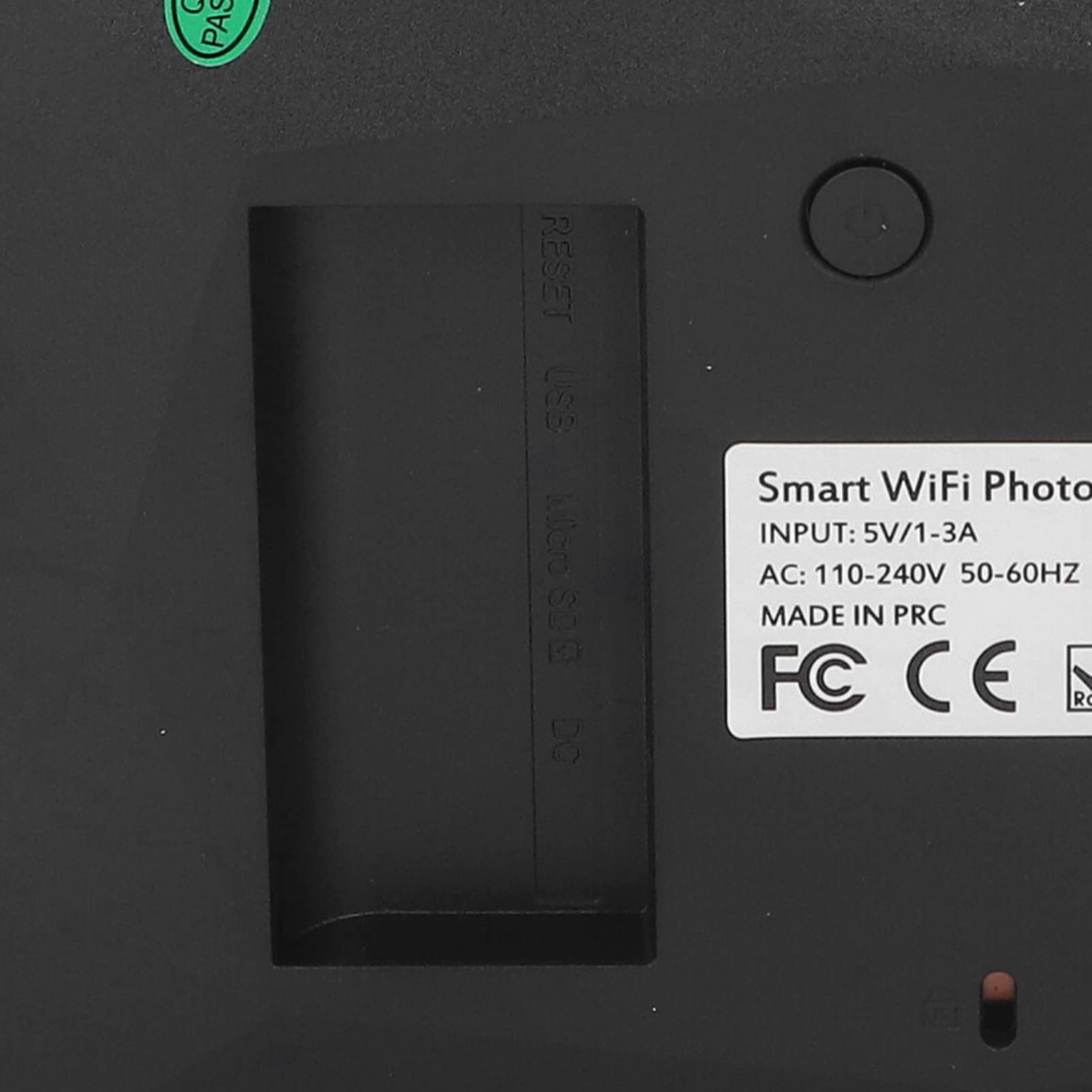 Inteligentny Album Elektroniczny, Cyfrowa Ramka na Zdjęcia Wi-Fi Odtwarzanie Muzyki Obsługa Udostępniania Aplikacji Ekran Dotykowy HD 100‑240 V do Użytku Domowego (Wtyczka UE)