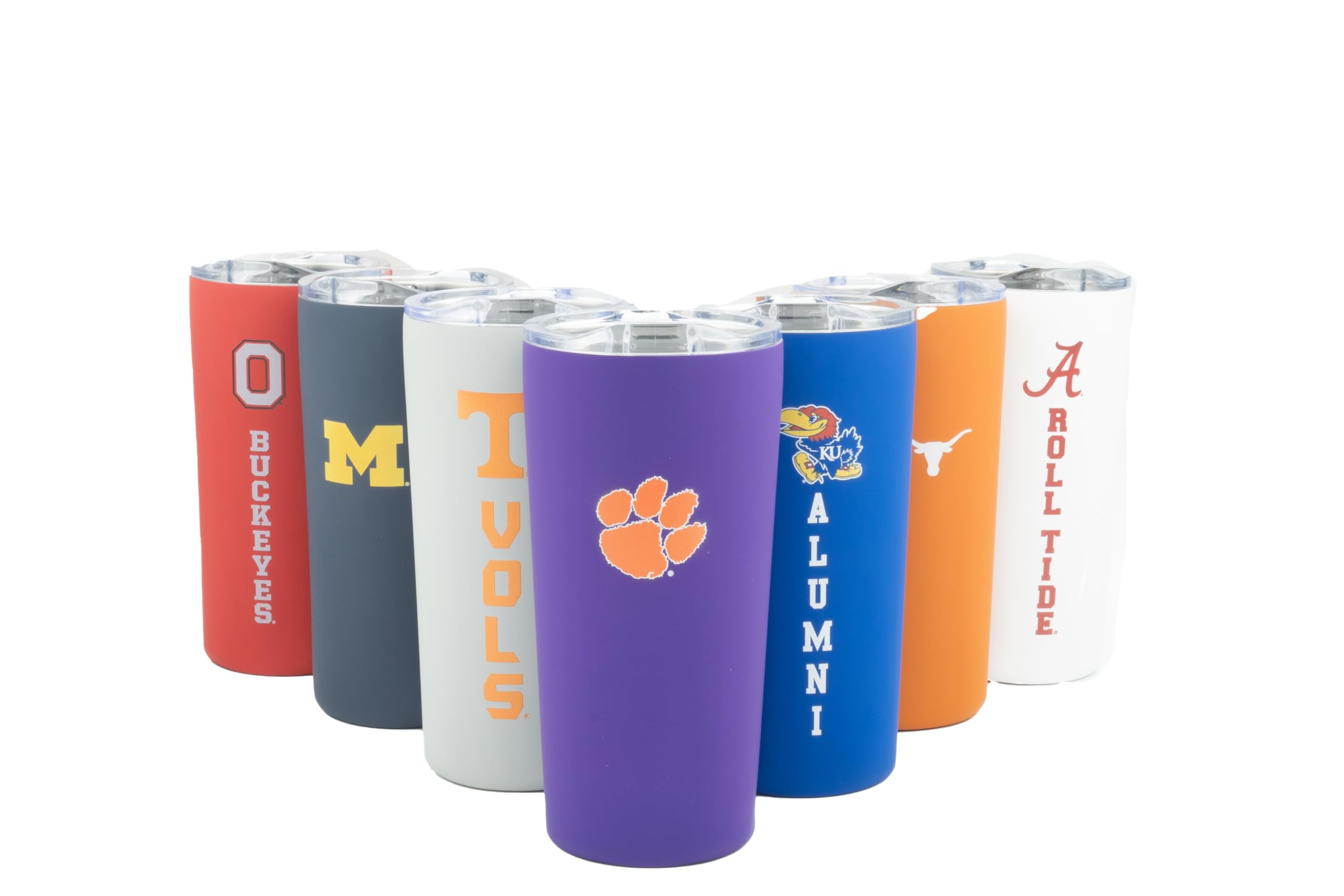 Decorvo 32 Oz Collegiate Stainless Steel Tumbler With Handle - North Carolina State