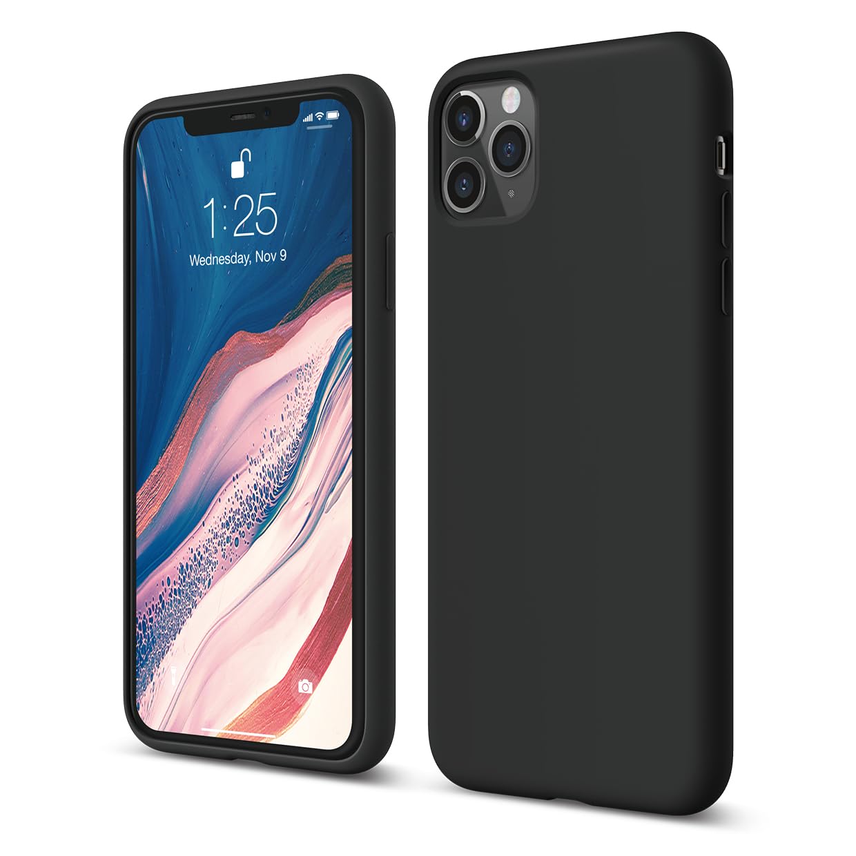 elago Compatible with iPhone 11 Pro Max Case, Liquid Silicone Case, Full Body Protective Cover, Shockproof, Slim Phone Case, Anti-Scratch Soft