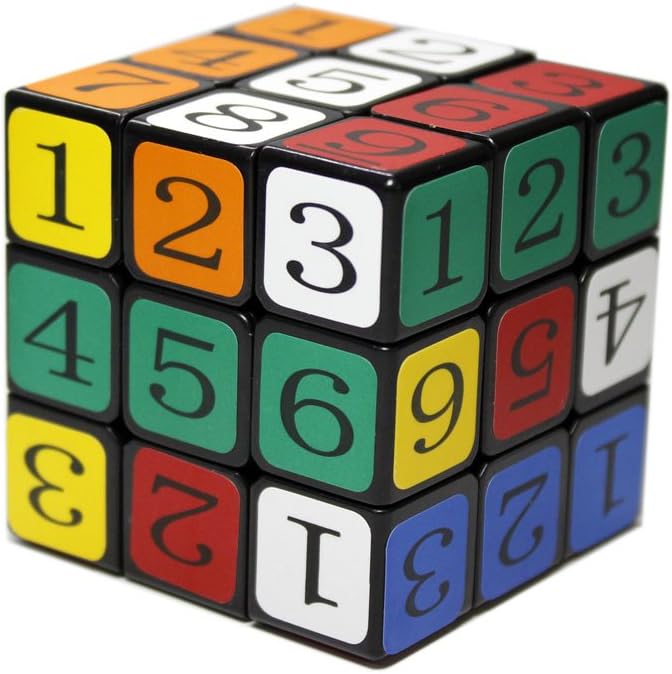 Number Cube Rocket OJIN Number Cube 3x3x3 3 Layers Smoothly Education Digital 1-9 Cube ...