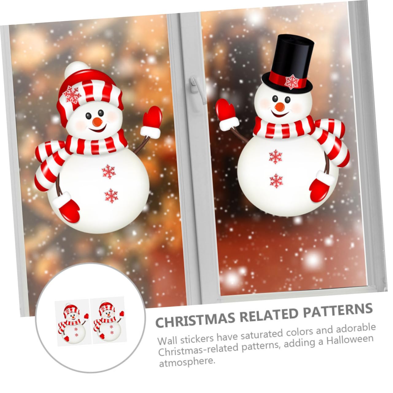 4 Sätze Aufkleber Weihnachtsdeko Weihnachtsmotiv Wohnraumdeko Christmas Sticker Dekorationen Tischsets Für Den Tisch Fenster Wandtattoo Weihnachten Wandtattoos Pvc Rot 2 Blatt * 4 Cabilock