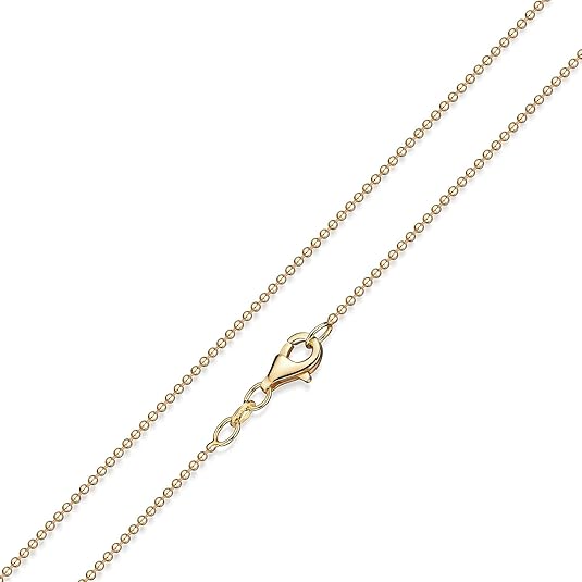 CATENA IN ARGENTO CODA DI TOPO CON SFERE 45 CM - Foto 9