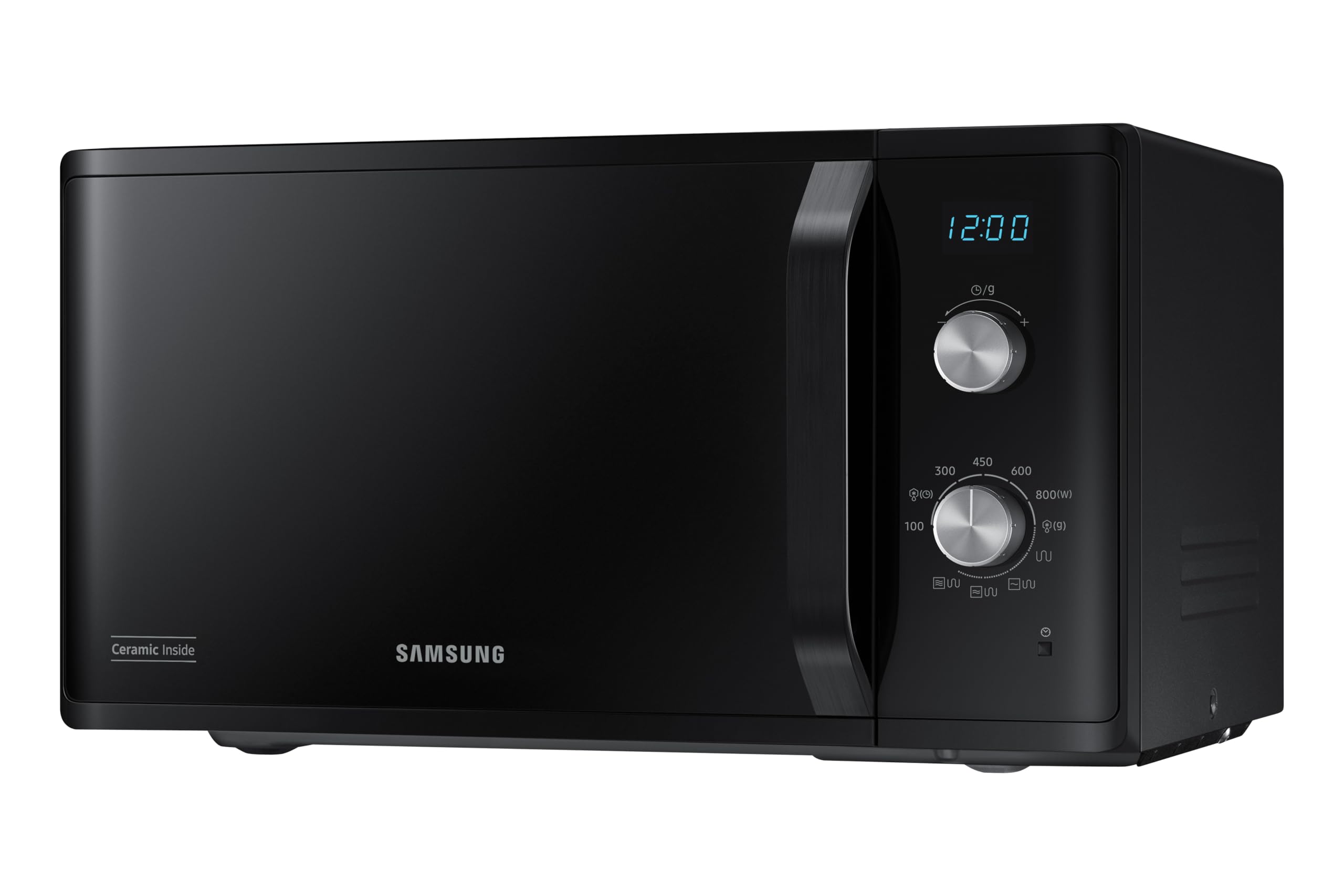 Samsung Microondas con Grill 23L 800W Sistema TDS Negro MG23K3614AK/E1