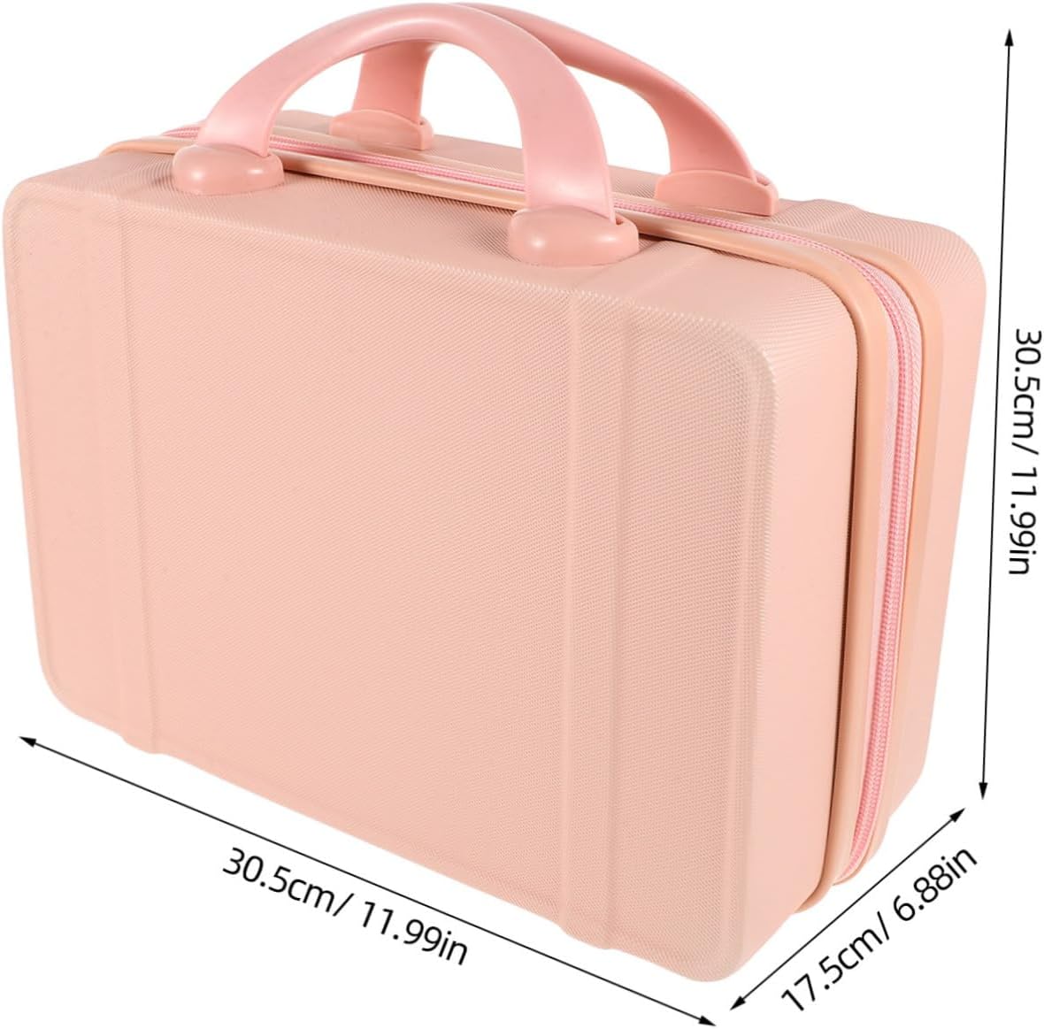 Small Makeup Suitcase for Women Lightweight Portable Makeup Organizer Spacious Interior for Travel Stylish Cosmetic Case
