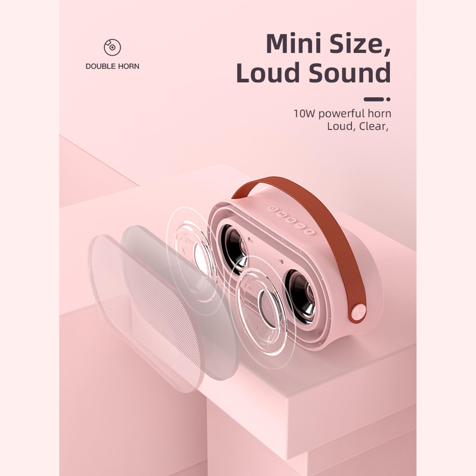 BT - Macchina per karaoke con microfoni wireless e effetto luminoso abbagliante, per adulti e bambini, per feste in casa