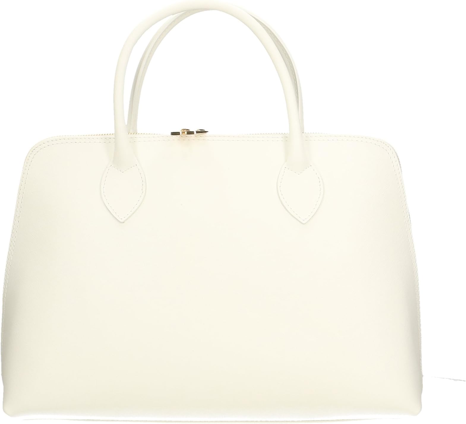 Aren - Woman's handbag in genuine leather made in italy - 37x27x12 Cm