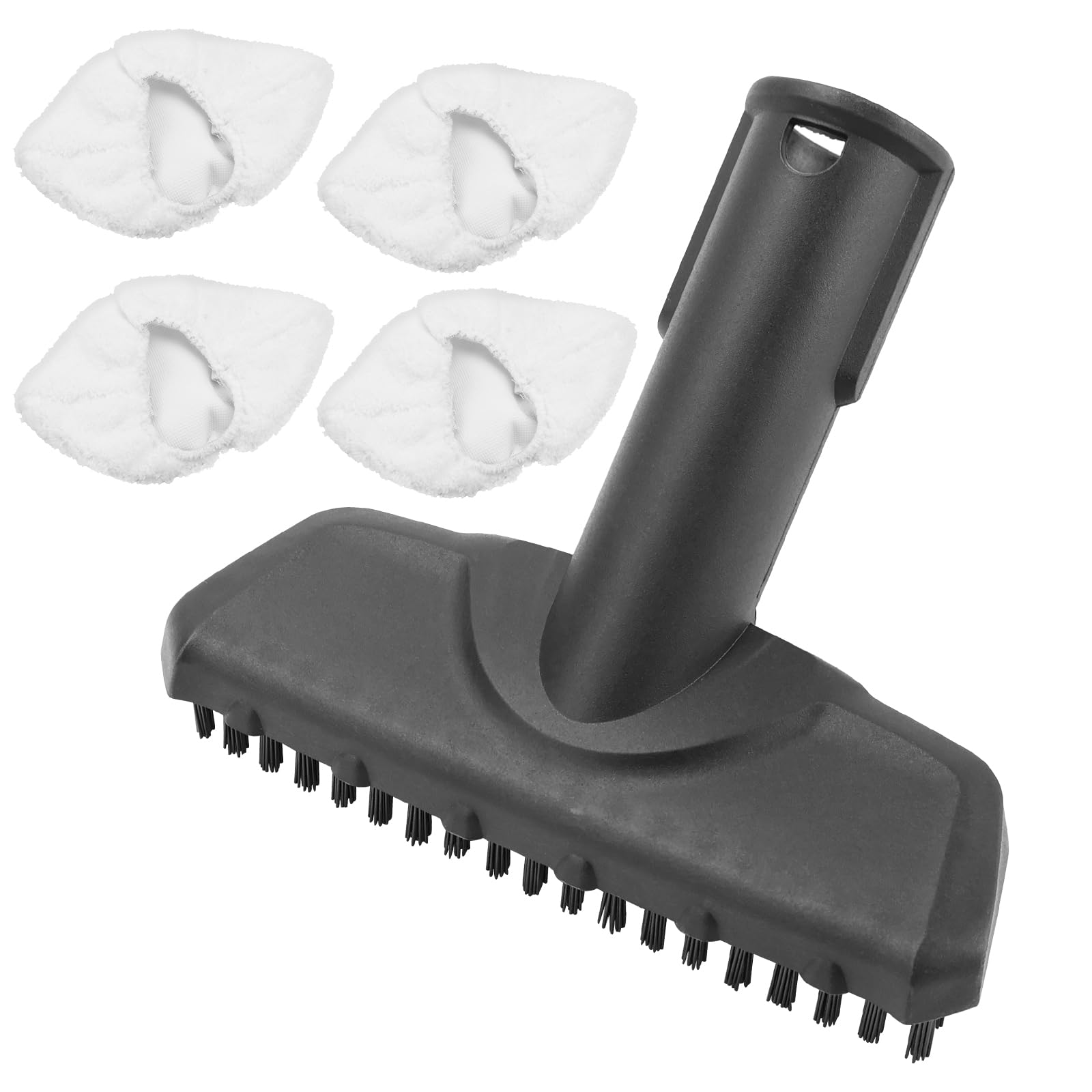 Raxfekro Accessoires pour nettoyeur vapeur Kärcher SC1 SC2 SC3 SC4 SC5 SC7 Pièces de rechange Nettoyeur vapeur Buse manuelle Brosse à outils compatible avec nettoyeur vapeur Kärcher