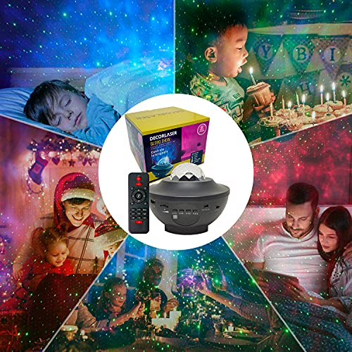 Projetor Globoshow Laser Rgbw Music Bluetooth Céu Estrelado