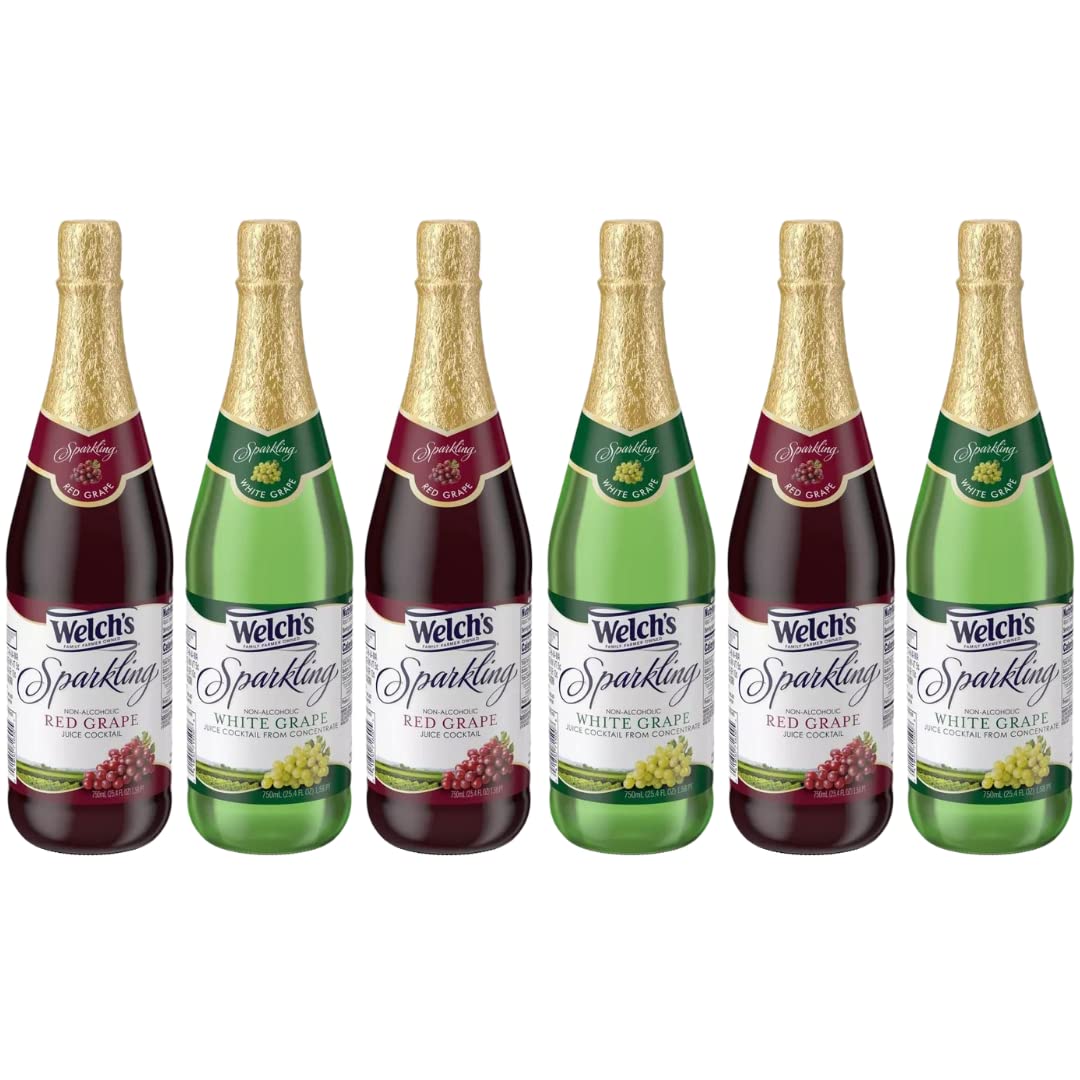 Buy Welch's Sparkling Juice Cocktail Variety Pack 25.4 Fl Oz (6