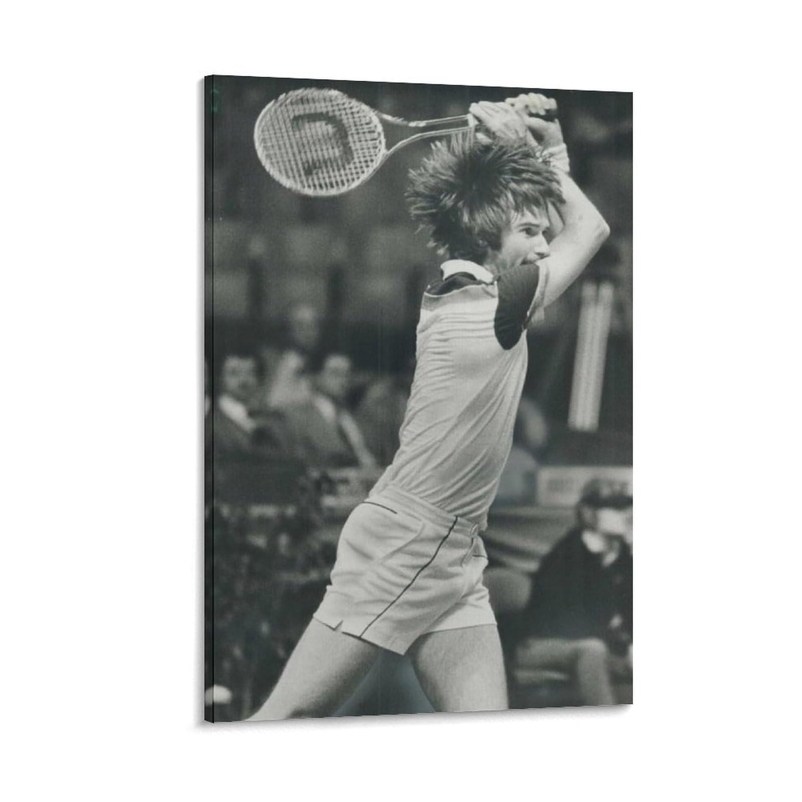 ASUIU Jimmy Connors Canvas Poster Wall Art Poster Prints Home Decor Picture Canvas Painting Posters 24x36inch(60x90cm)