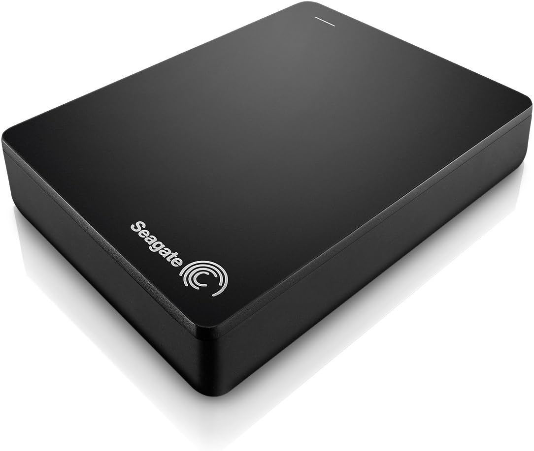 Seagate Backup Plus Fast 4TB Portable External Hard Drive USB 3.0, Black (STDA4000100)