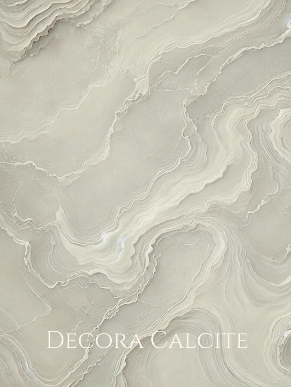 Livre de table basse géant Decora Calcite couverture rigide pour décoration