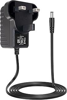 Gonine 9V 500mA Pedal Power Adapter Tip Negative for Guitar Effects Pedal, BOSS Pedal and Other Devices Requiring 9V–500mA Max